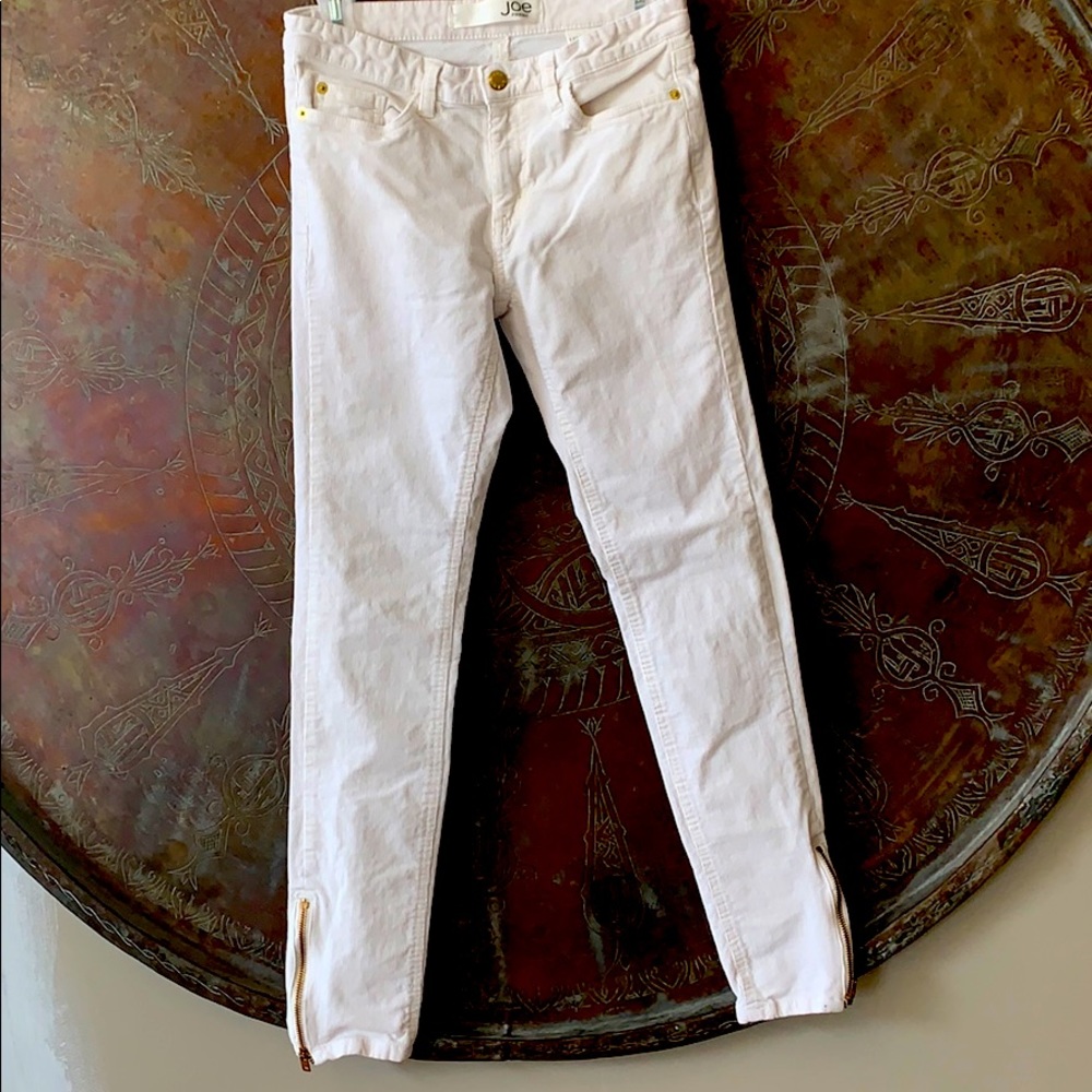 Corduroy Zip Cuff Pants